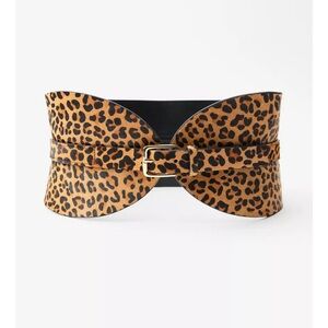 ANIMAL PRINT SASH BELT